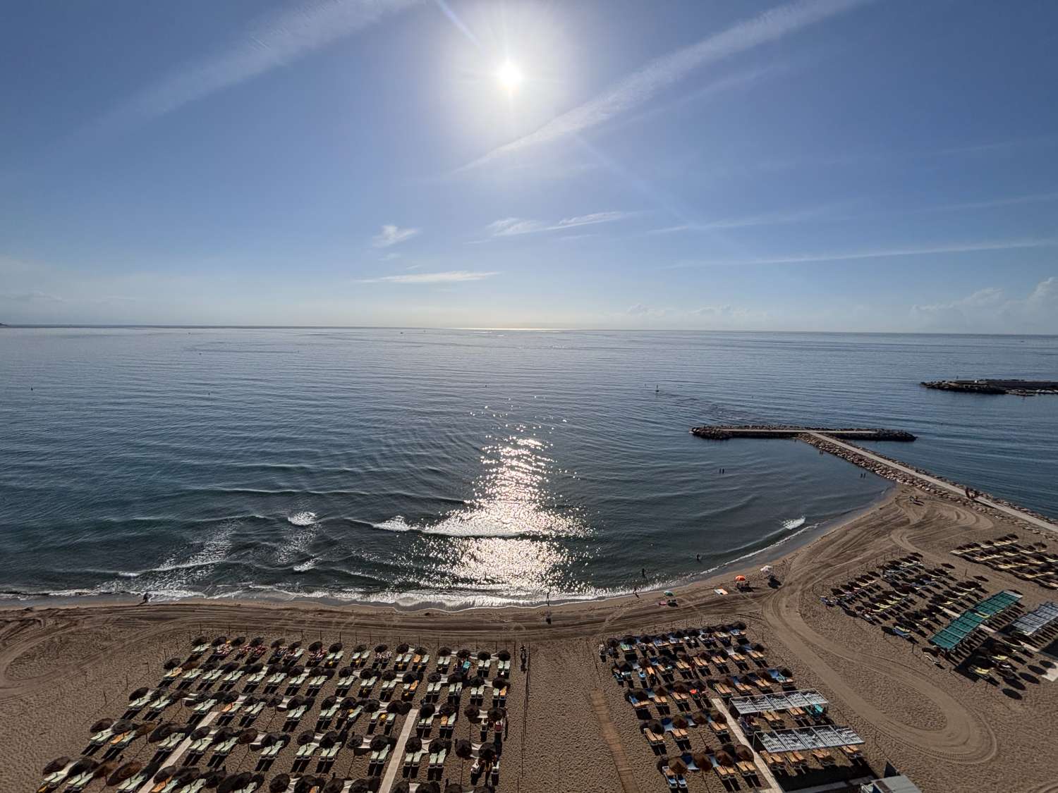 Atico frontal al mar centro de Fuengirola , Unico¡